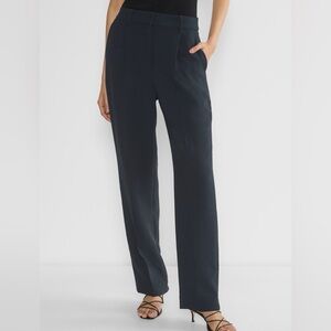 Aritzia Wilfred Charlene Pant - Size 12 - Dark Night Navy
